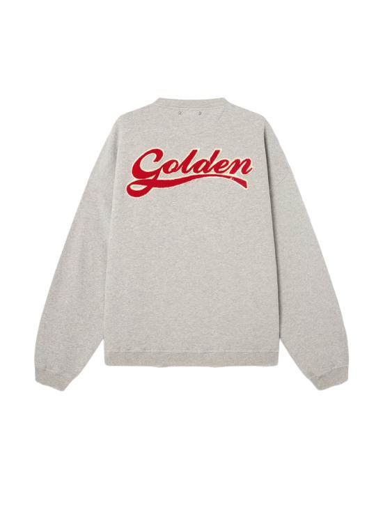 26FW 골든구스 긴팔 티셔츠 GUP02711 P00263760513 ALLUMINIUM MELANGE GREY - GOLDEN GOOSE