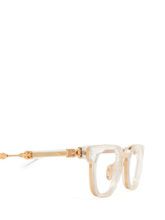 25FW 크롬하츠 선글라스 DUCK BUTTER CRYS GP CRYSTAL GOLD PLATED - CHROME HEARTS
