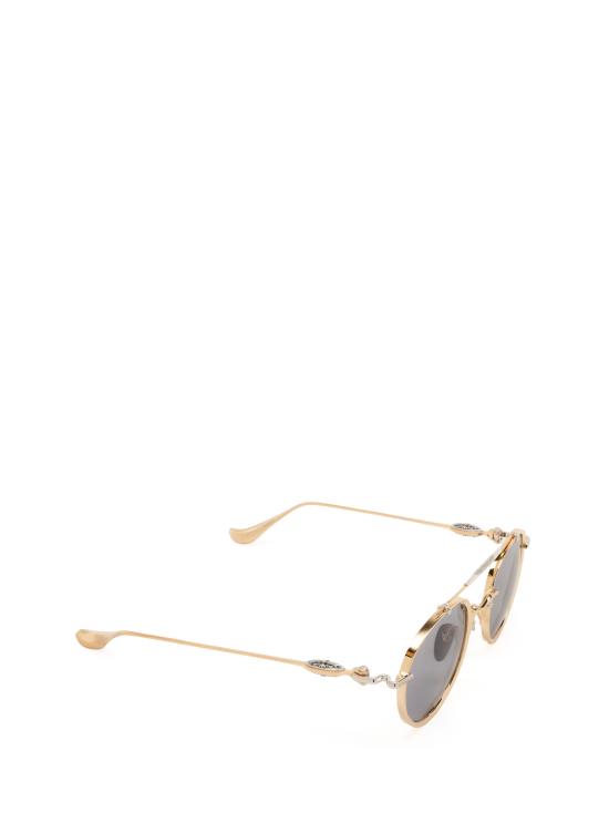 25FW 크롬하츠 선글라스 FLOCKIT BGP BS BRUSHED GOLD PLATED SILVER - CHROME HEARTS