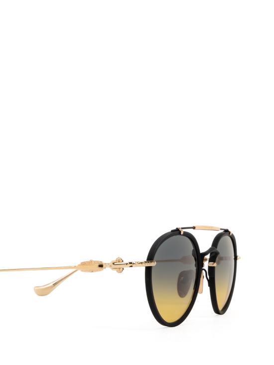 25FW 크롬하츠 선글라스 FLOCKIT MBK GP MATTE BLACK GOLD PLATED - CHROME HEARTS