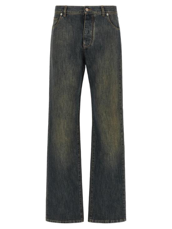 26FW 펜디 데님 팬츠 Bananatex® 데님 진 블루