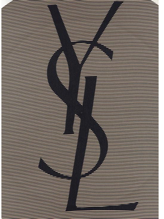 26FW 생로랑 머플러/스카프 Cassandre 스카프 및 풀라드 멀티컬러 - SAINT LAURENT