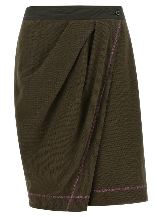 26FW 키코 코스타디노브 숏팬츠 페트렐 버뮤다와 쇼트 그린