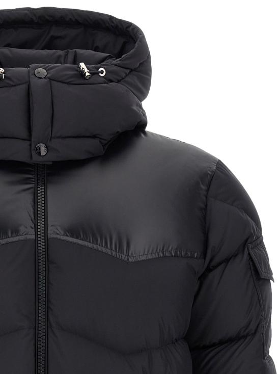 26FW 몽클레어 패딩 라벨리스  재킷 블랙 - MONCLER