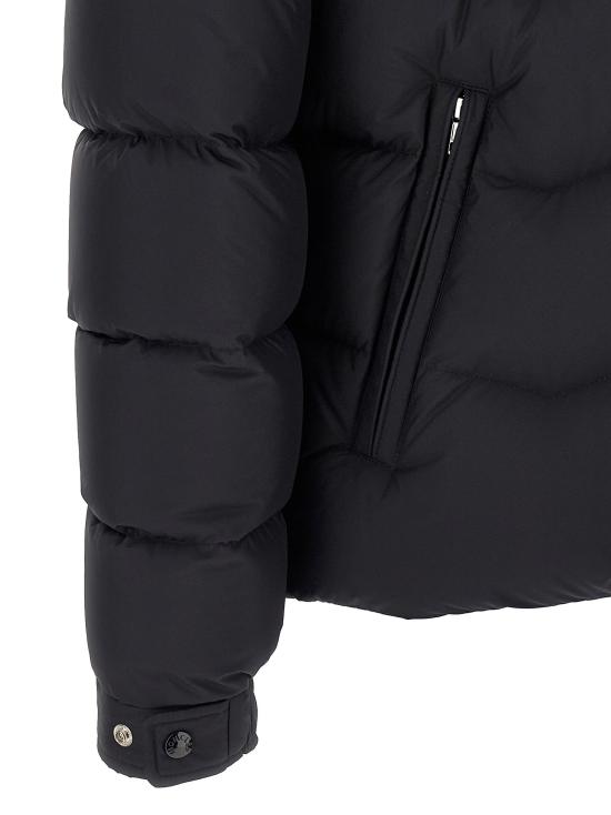 26FW 몽클레어 패딩 라벨리스  재킷 블랙 - MONCLER