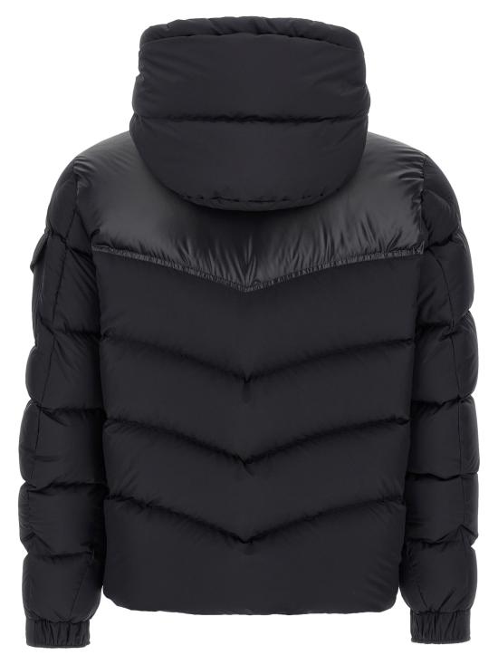 26FW 몽클레어 패딩 라벨리스  재킷 블랙 - MONCLER