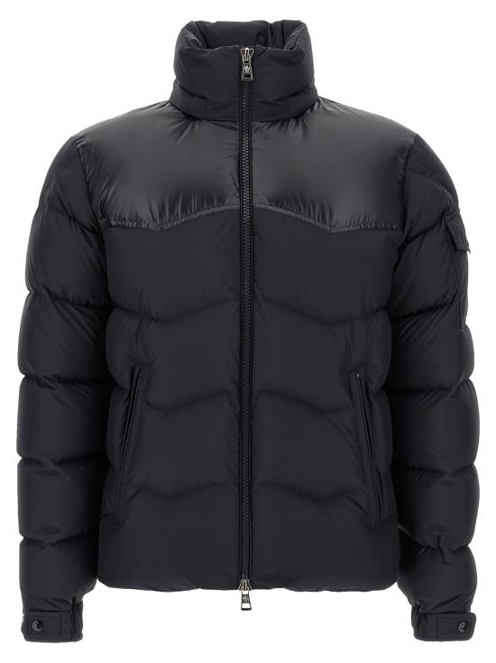 26FW 몽클레어 패딩 라벨리스  재킷 블랙 - MONCLER