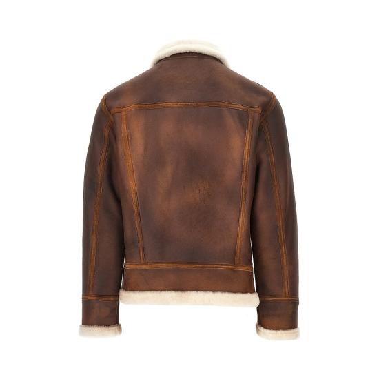 26FW 다큐트 무스탕 AVIATORE Brown - DACUTE
