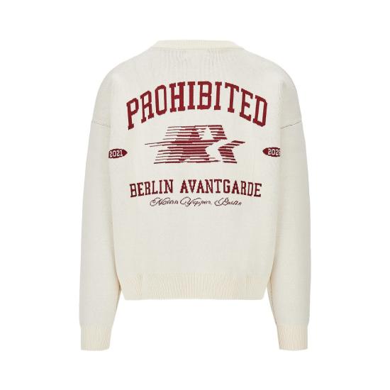26FW 프로히비티드 니트웨어 1180152046 White - PROHIBITED