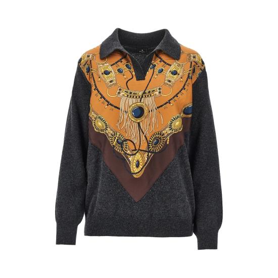 26FW 에트로 니트웨어 WRKN0012AV12E Grey