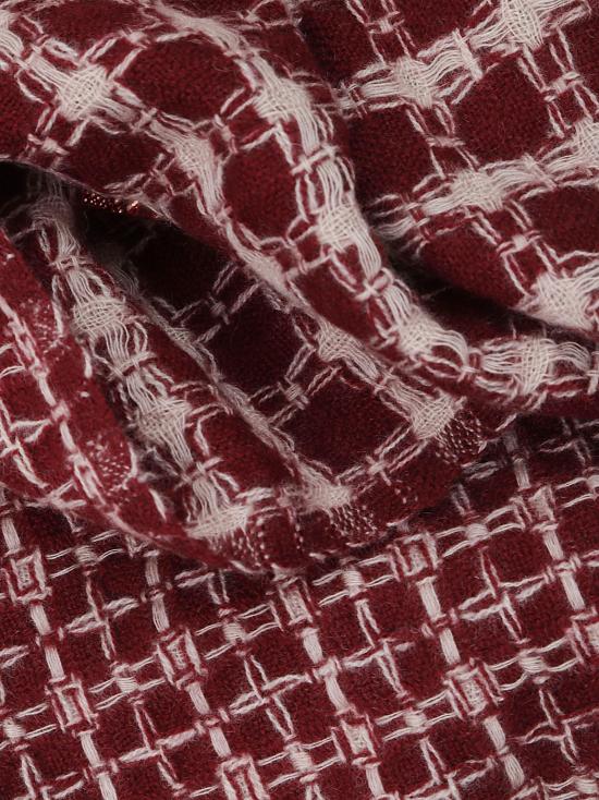 26FW 안드레아스 머플러/스카프 8916 SCARF BURGUNDY TONI BORDEAUX - ANDREA'S