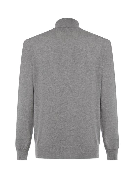 26FW 폴로 랄프로렌 집업 니트 710876756 009 FAWN GREY HEATHER - POLO RALPH LAUREN