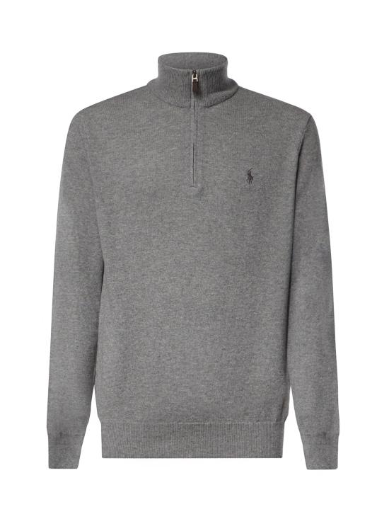 26FW 폴로 랄프로렌 집업 니트 710876756 009 FAWN GREY HEATHER