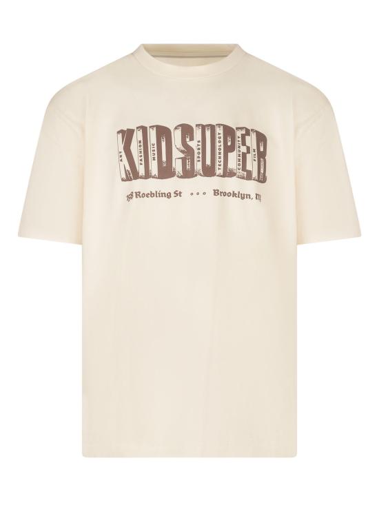 26FW 키드슈퍼 반팔 티셔츠 AW26TEE03 CREAM
