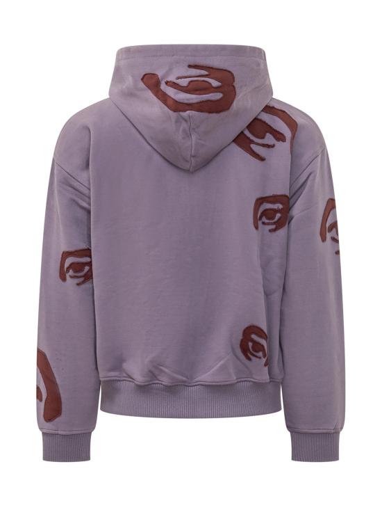 26FW 키드슈퍼 후드 티셔츠 AW26HD01 PURPLE - KIDSUPER