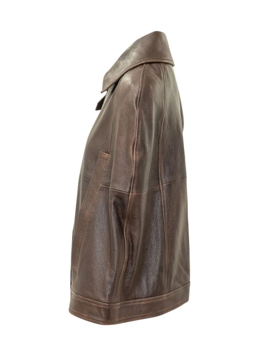 26FW 세븐포올맨카인드 가죽 자켓 7NGO0H69 U73ZG CHESTNUT - 7 FOR ALL MANKIND