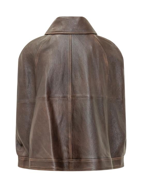 26FW 세븐포올맨카인드 가죽 자켓 7NGO0H69 U73ZG CHESTNUT - 7 FOR ALL MANKIND