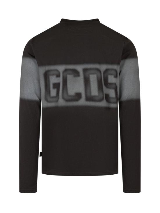 26FW 지씨디에스 반팔 티셔츠 C2MWQC222J080 999I BLACK GREY - GCDS