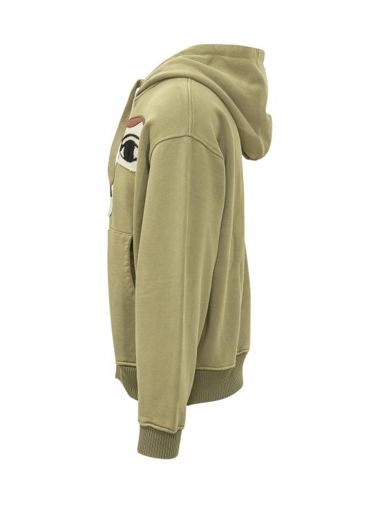 26FW 키드슈퍼 후드 티셔츠 AW26HD05 FOREST GREEN - KIDSUPER