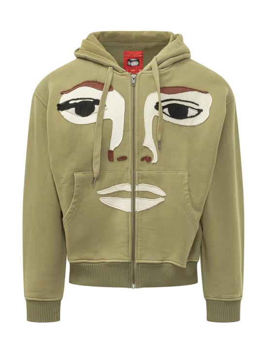 26FW 키드슈퍼 후드 티셔츠 AW26HD05 FOREST GREEN
