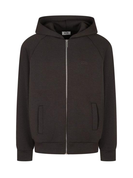 26FW 지씨디에스 후드 티셔츠 C2MWQF009K172 999I BLACK GREY