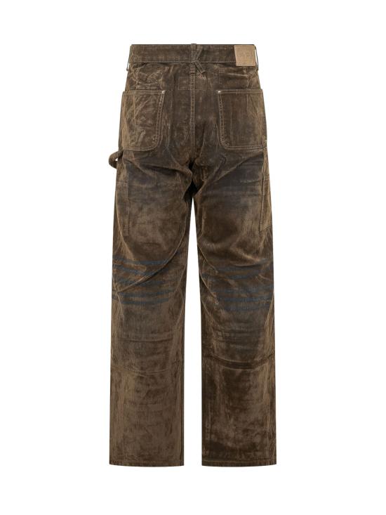 26FW 키드슈퍼 스트레이트 팬츠 AW26PT17 BROWN - KIDSUPER