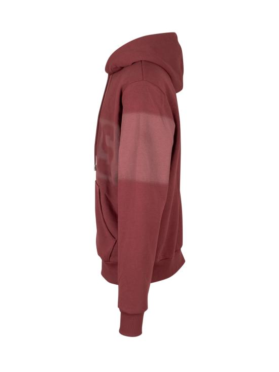 26FW 지씨디에스 후드 티셔츠 C2MWQE224F034 480J TAWNY PORT BURGUNDY - GCDS