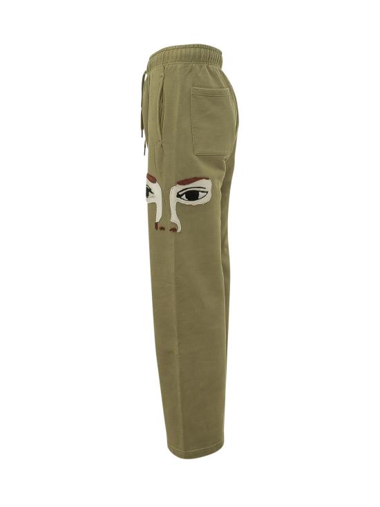 26FW 키드슈퍼 스트레이트 팬츠 AW26SWP03 FOREST GREEN - KIDSUPER