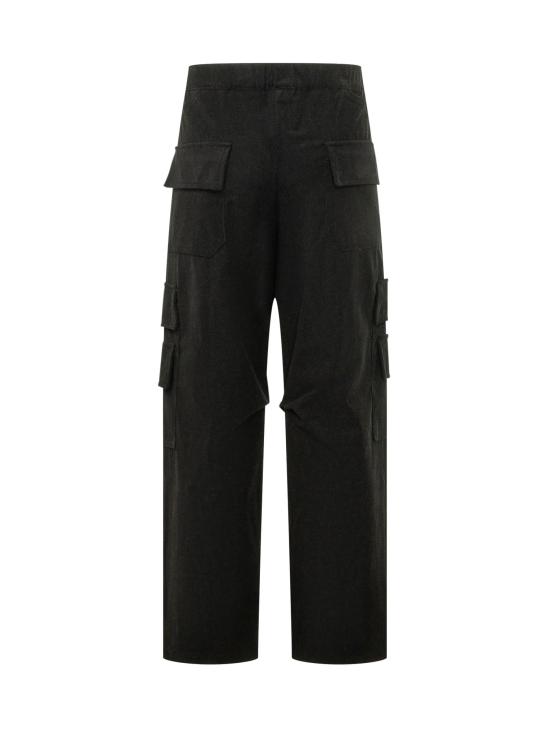 26FW 지씨디에스 스트레이트 팬츠 C2MWQI108T168 999B BLACK - GCDS
