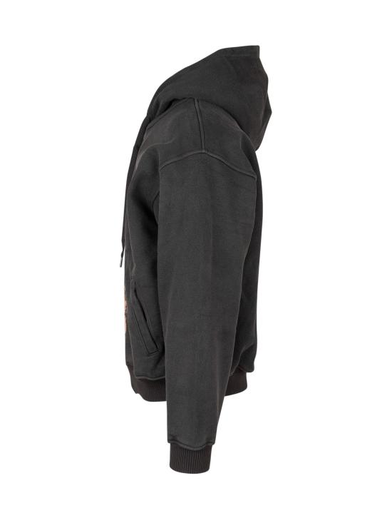26FW 키드슈퍼 후드 티셔츠 AW26ADD03 BLACK - KIDSUPER
