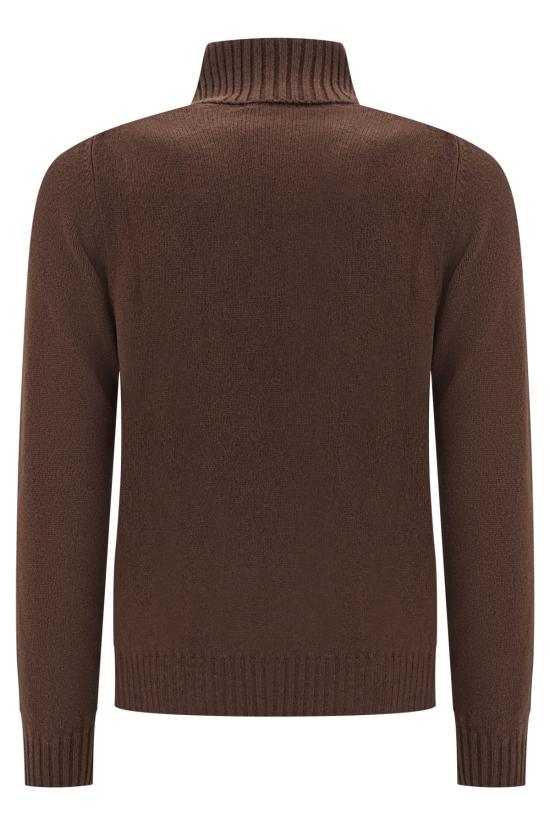 26FW 로렌조니 스웨터 34063455L 0360 Brown - LORENZONI