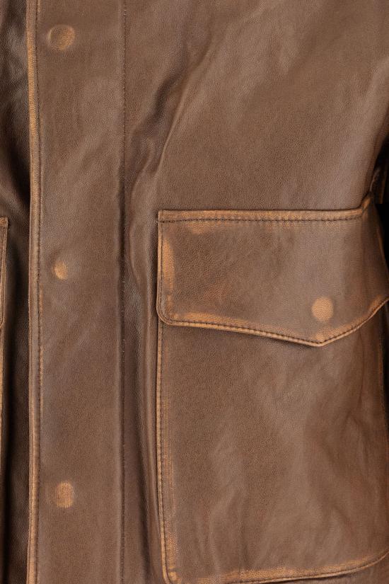 26FW 던스트 가죽 자켓 UDJU6C102W2 BROWN - DUNST