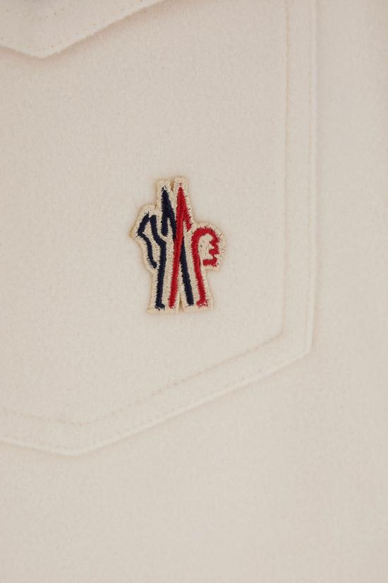 26FW 몽클레어 스트레이트 팬츠 8H0000289B08 086 White - MONCLER