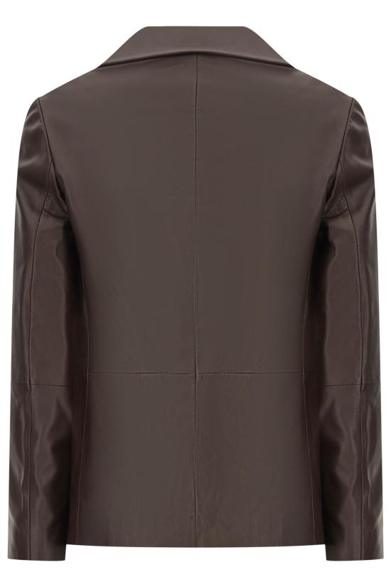 26FW 안토넬리 피렌체 가죽 자켓 R34368956 231 Brown - ANTONELLI FIRENZE