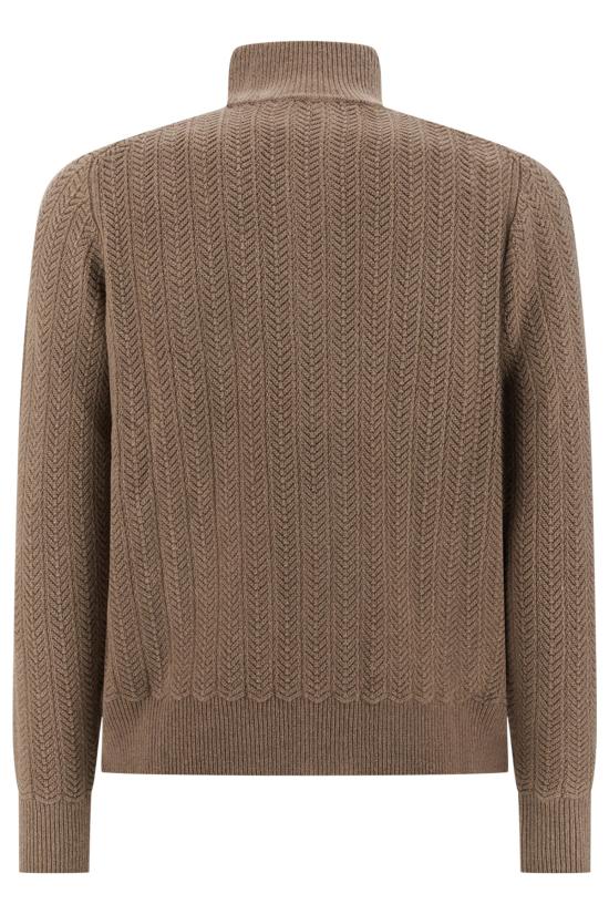 26FW 로렌조니 스웨터 34061196L 0341 Brown - LORENZONI