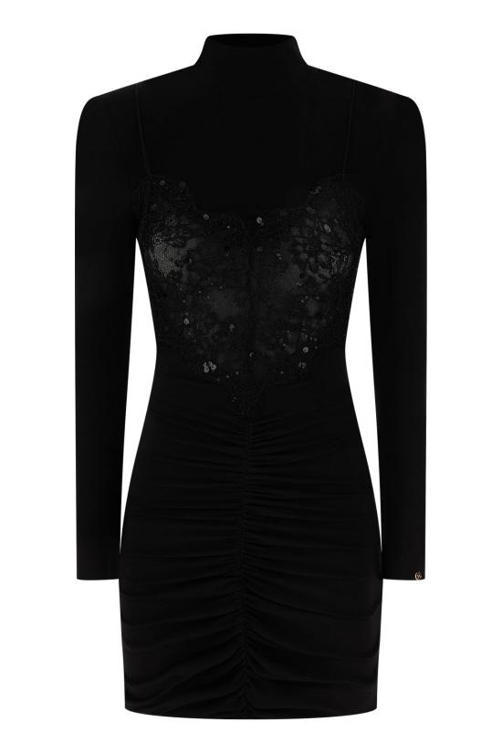 26FW 니사 원피스 RS16743 BLACK