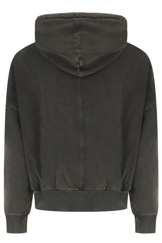 26FW 엔타이어 스튜디오 후드 티셔츠 ESFW26HO02012 0392 WASHED BLACK - ENTIRE STUDIOS