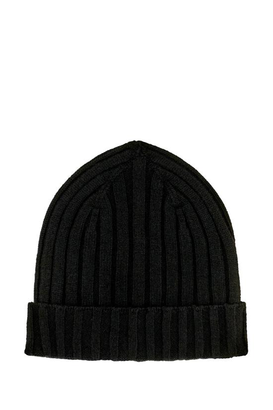 26FW 로렌조니 이어플랩 캡 34065180L 0100 Black