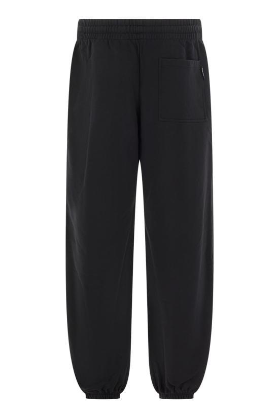 26FW 팜앤젤스 스트레이트 팬츠 PAMCH001FL002 1003 BLACK OFF WHITE - PALM ANGELS