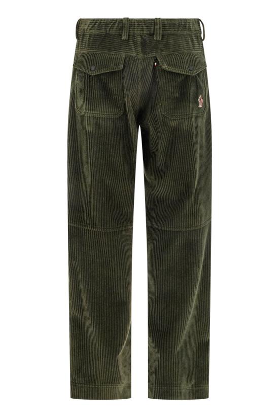 26FW 몽클레어 스트레이트 팬츠 2A0000354AL0 833 Green - MONCLER