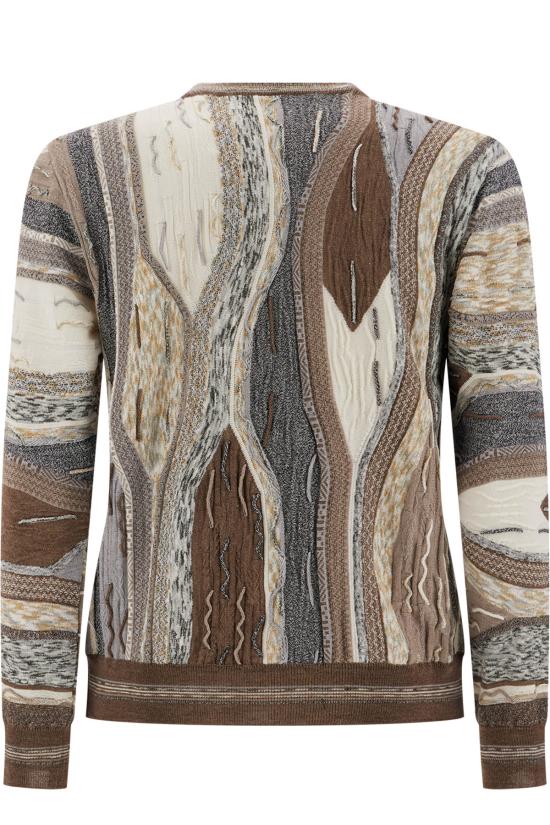 26FW 로렌조니 스웨터 34091710L 0340 Multicolored - LORENZONI