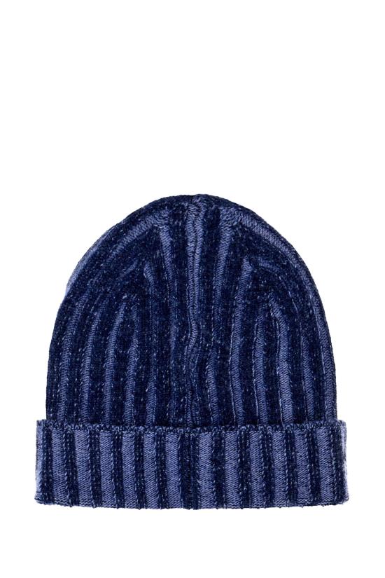 26FW 로렌조니 이어플랩 캡 34060880L 0490 Blue - LORENZONI