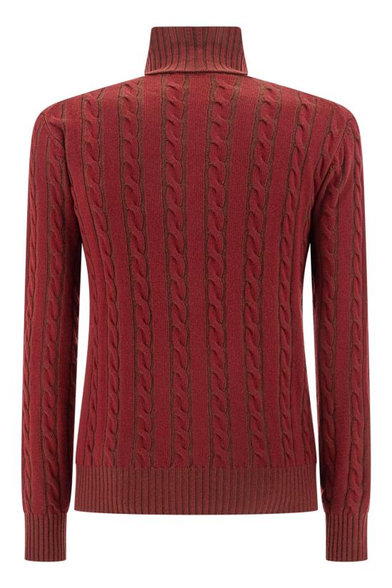 26FW 로렌조니 스웨터 34060855L 0720 Red - LORENZONI