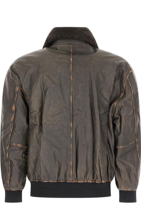 26FW 던스트 가죽 자켓 UDJU6C102G3 BRUSHED BLACK - DUNST
