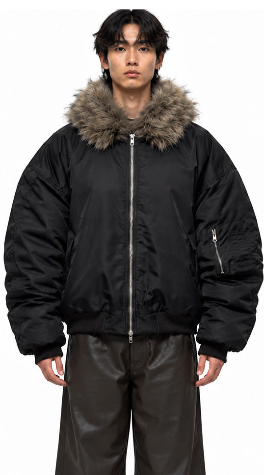 26FW WALD 자켓 WALD BIGBOMBER BLK