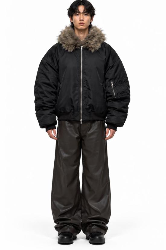 26FW WALD 자켓 WALD BIGBOMBER BLK - OTHER BRANDS