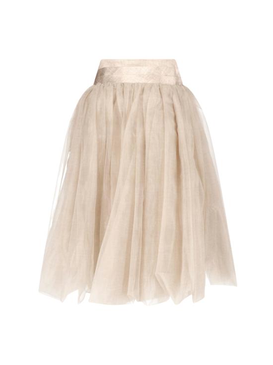 26FW 에르마노 설비노 미디 스커트 D492O756RQV S4935 BEIGE - ERMANNO SCERVINO