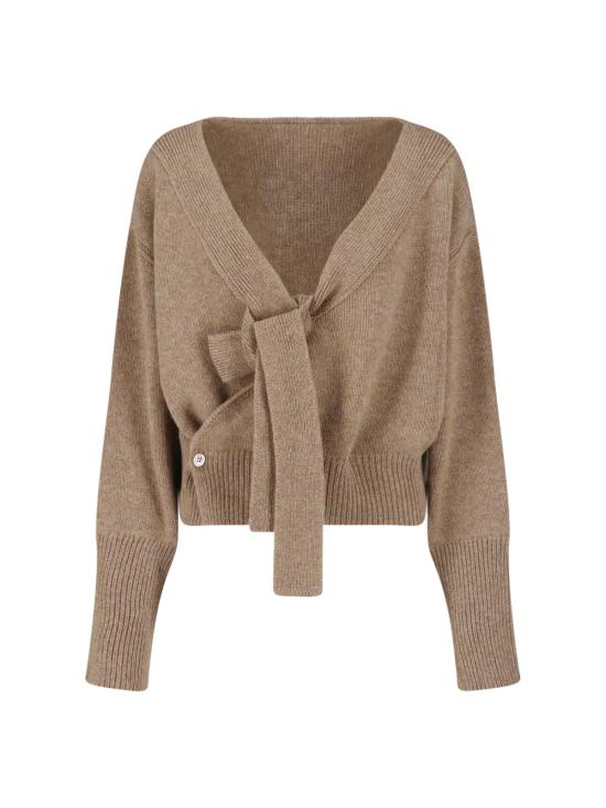 26FW 에르마노 설비노 스웨터 D495M745IWN M4924 BROWN
