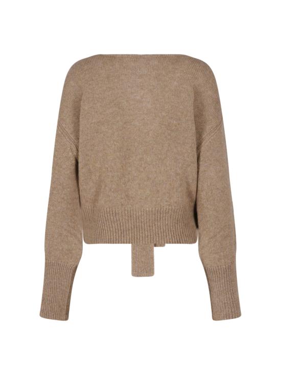 26FW 에르마노 설비노 스웨터 D495M745IWN M4924 BROWN - ERMANNO SCERVINO