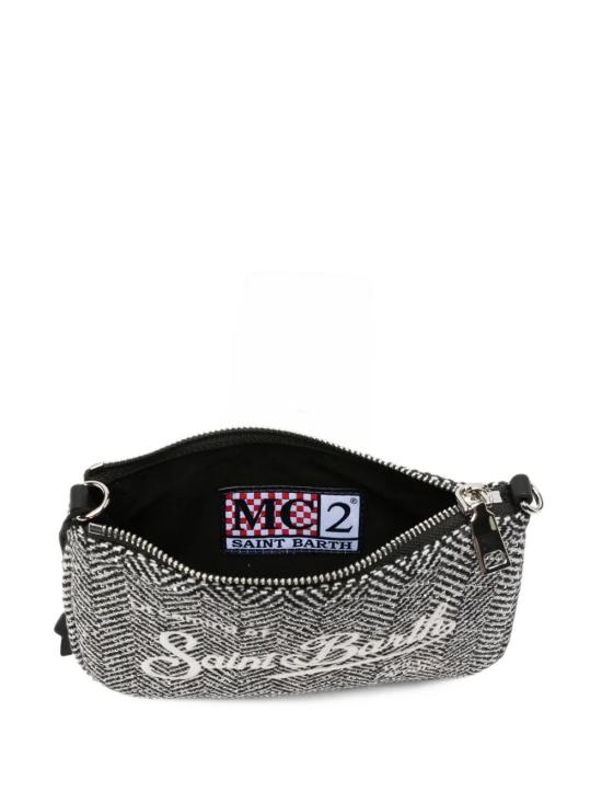 26FW 세인트바쓰 클러치/파우치 PARM006 00472M HERRINGBONE STRASS 00 EMB - MC2 SAINT BARTH